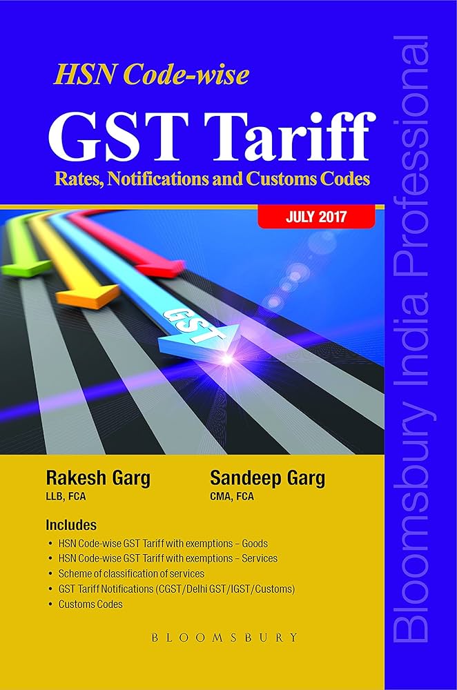 books hsn code and gst rate