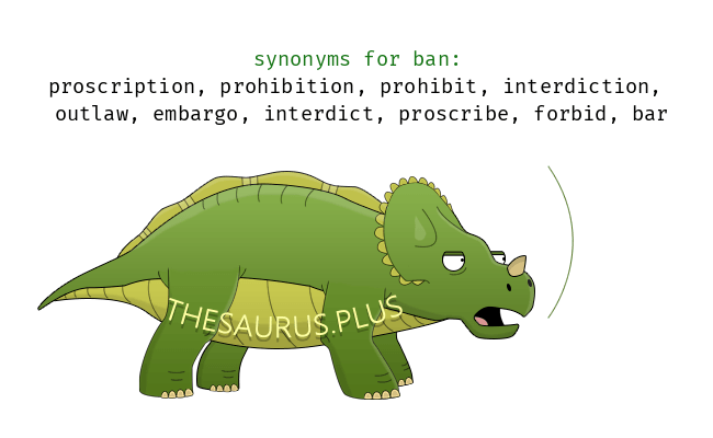 ban thesaurus