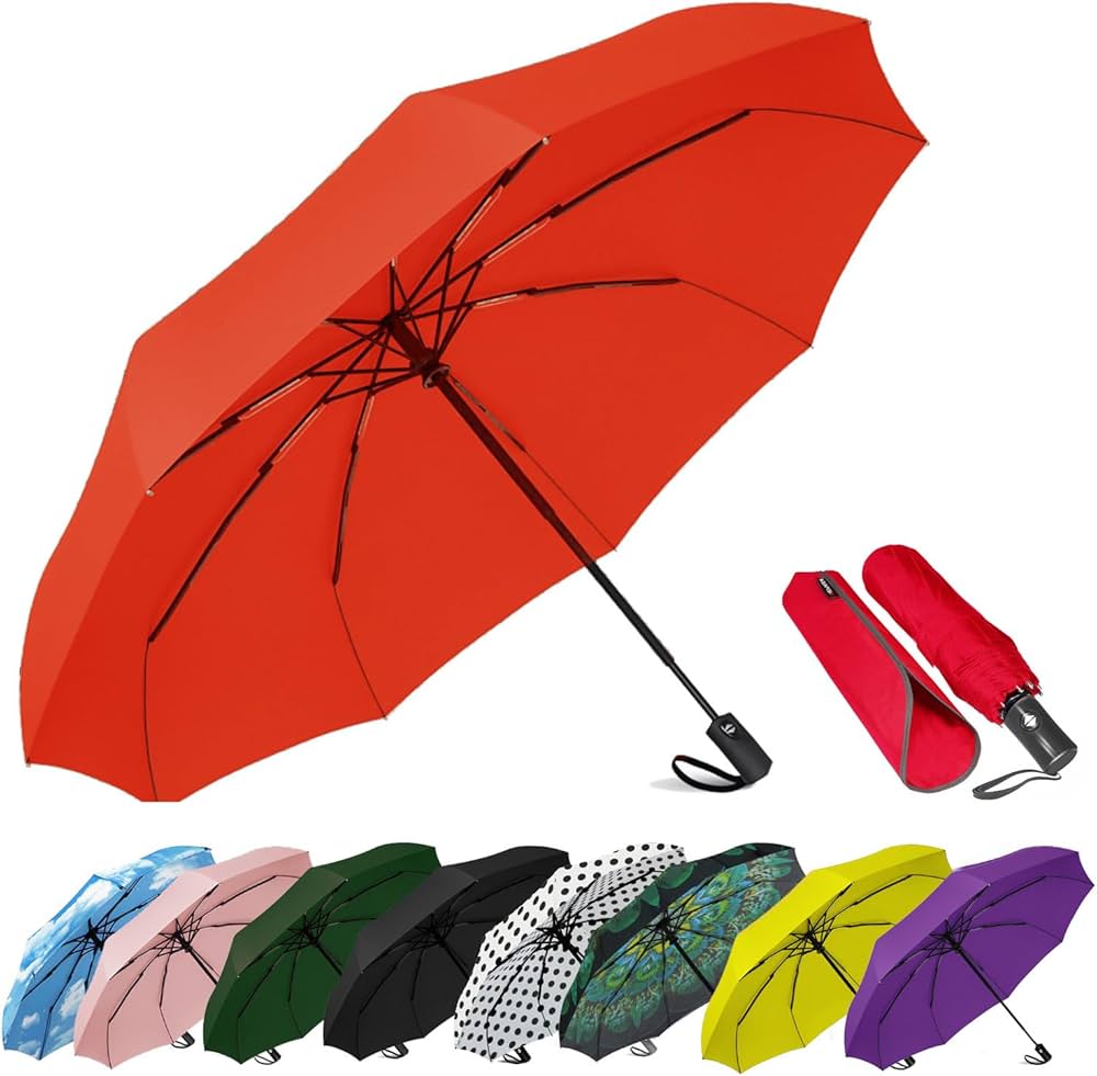 compact windproof umbrella