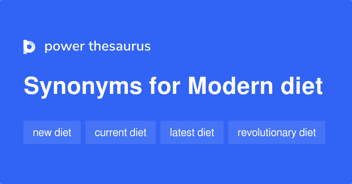 diet thesaurus