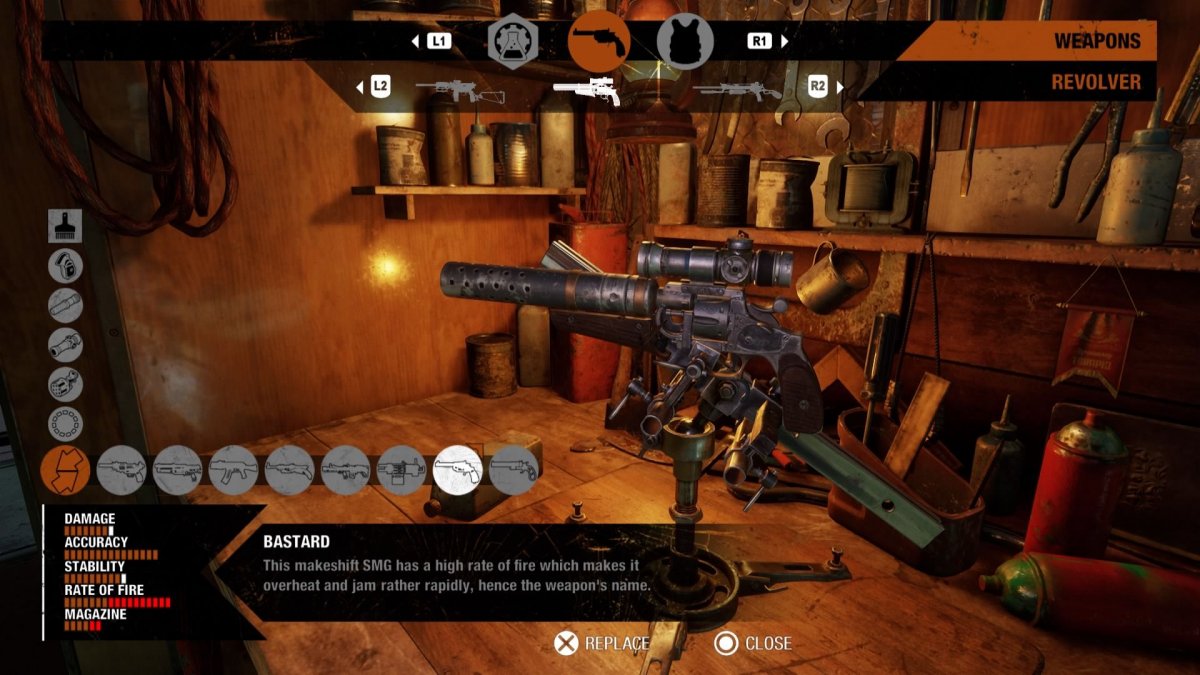 metro exodus weapon mods