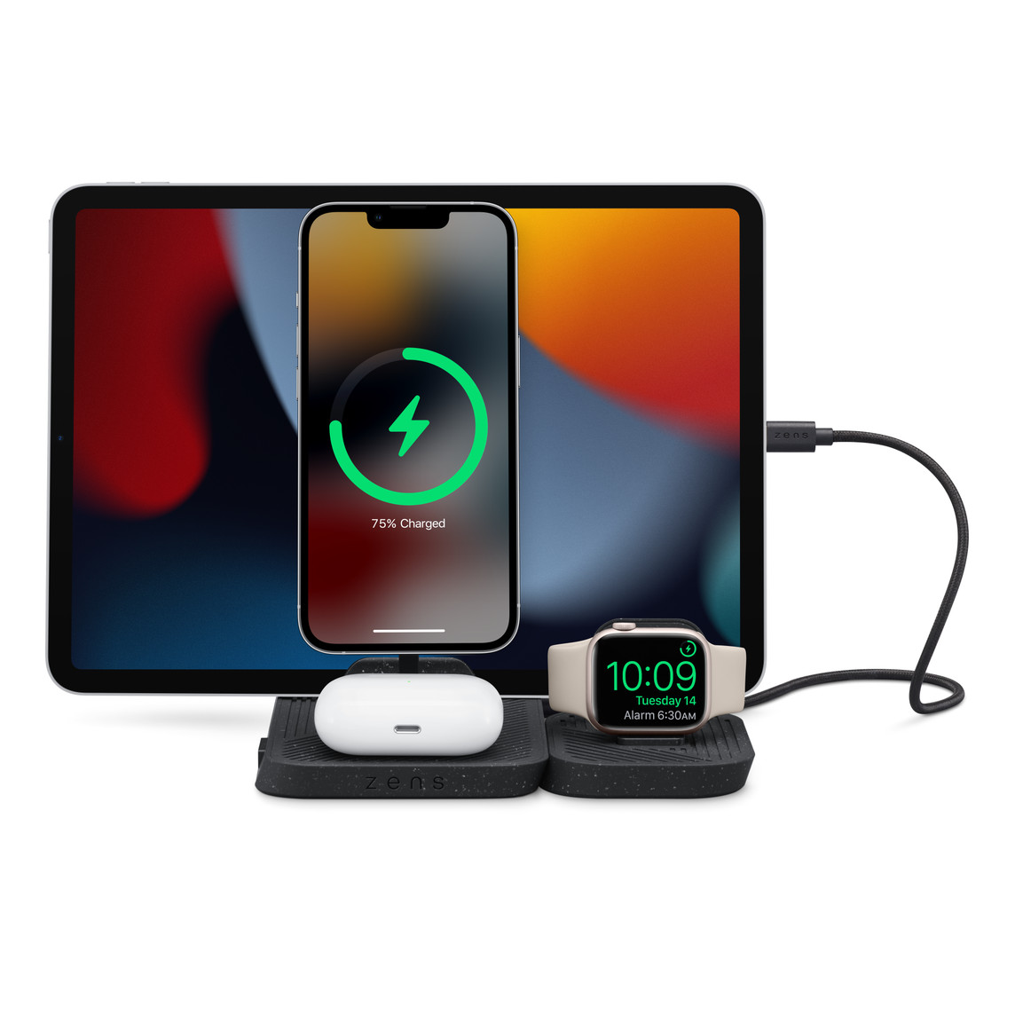 apple watch and iphone wireless charger