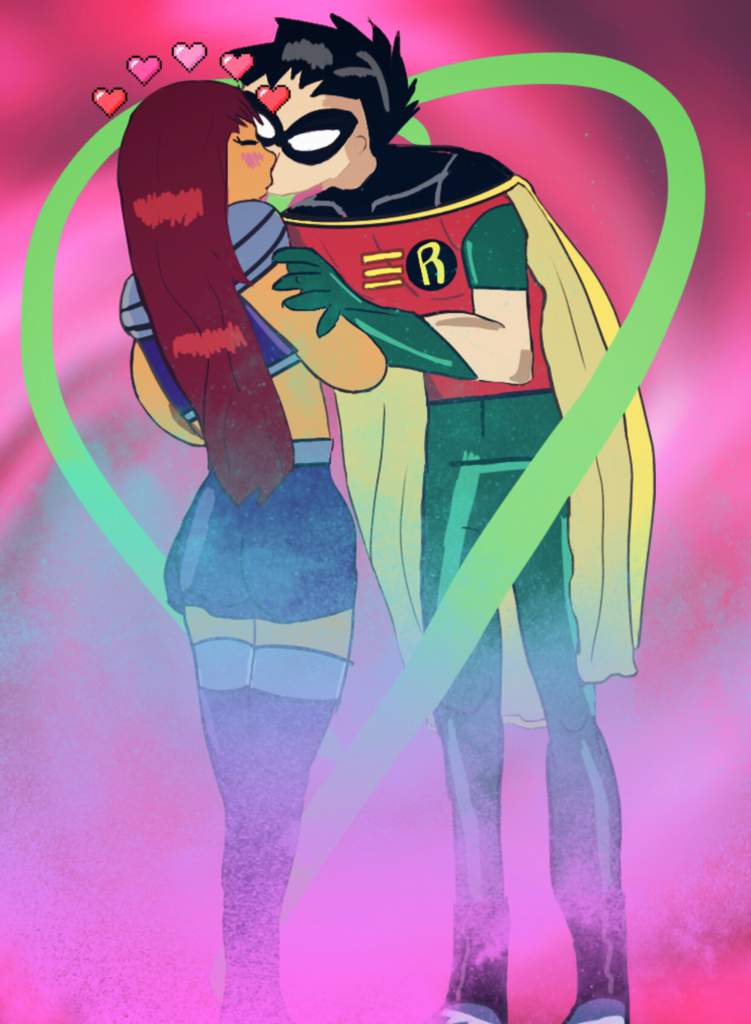 robin x starfire