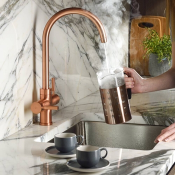 abode hot water tap