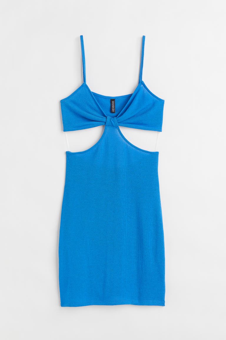 h&m cut out dress