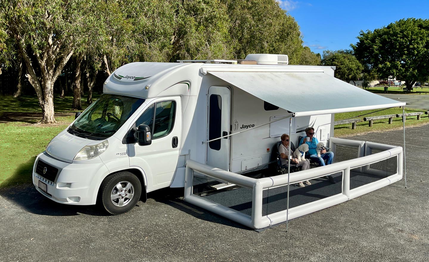 caravan fencing for dogs