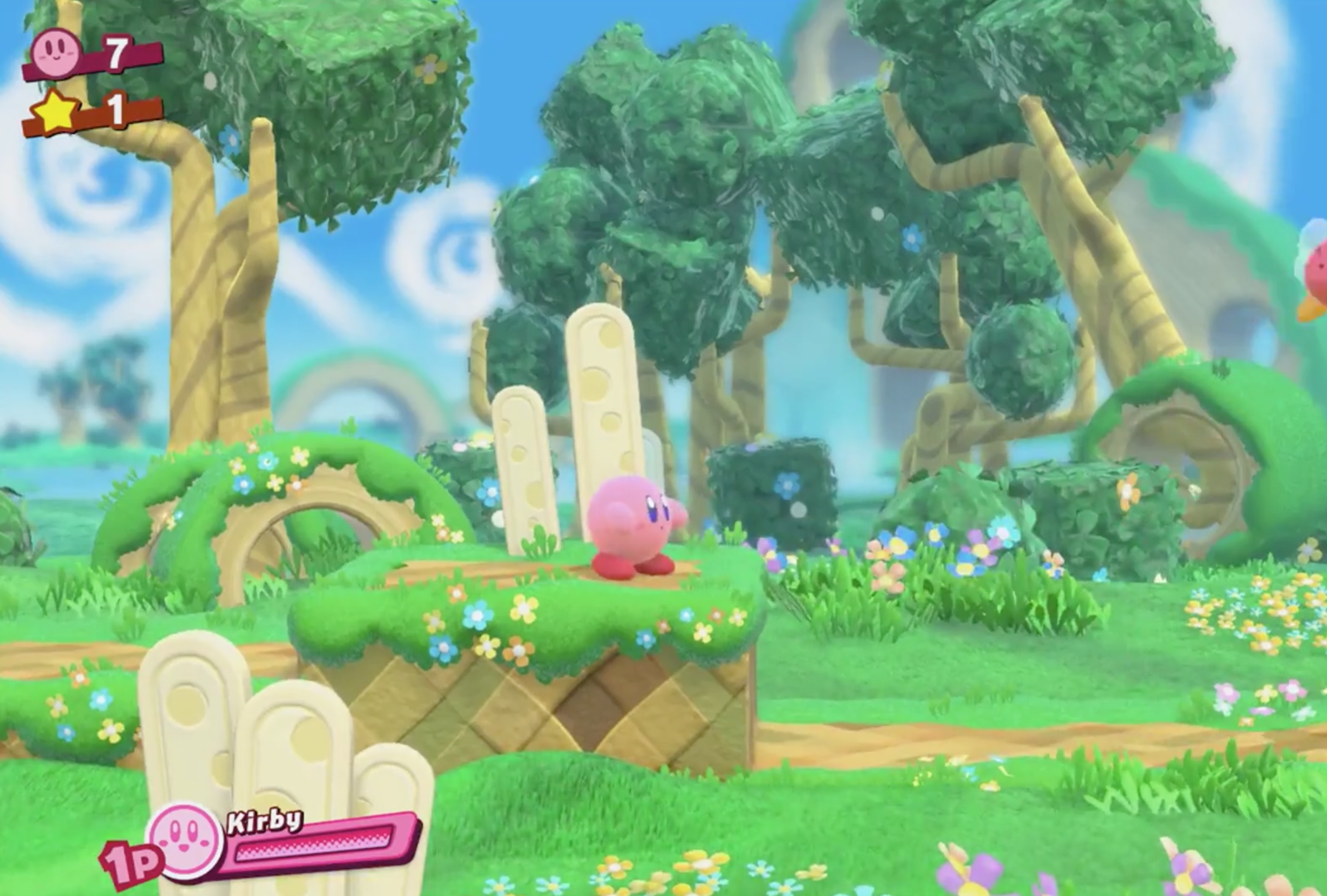 kirby gameplay