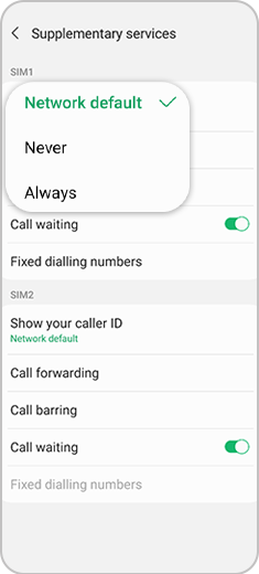 caller id for samsung