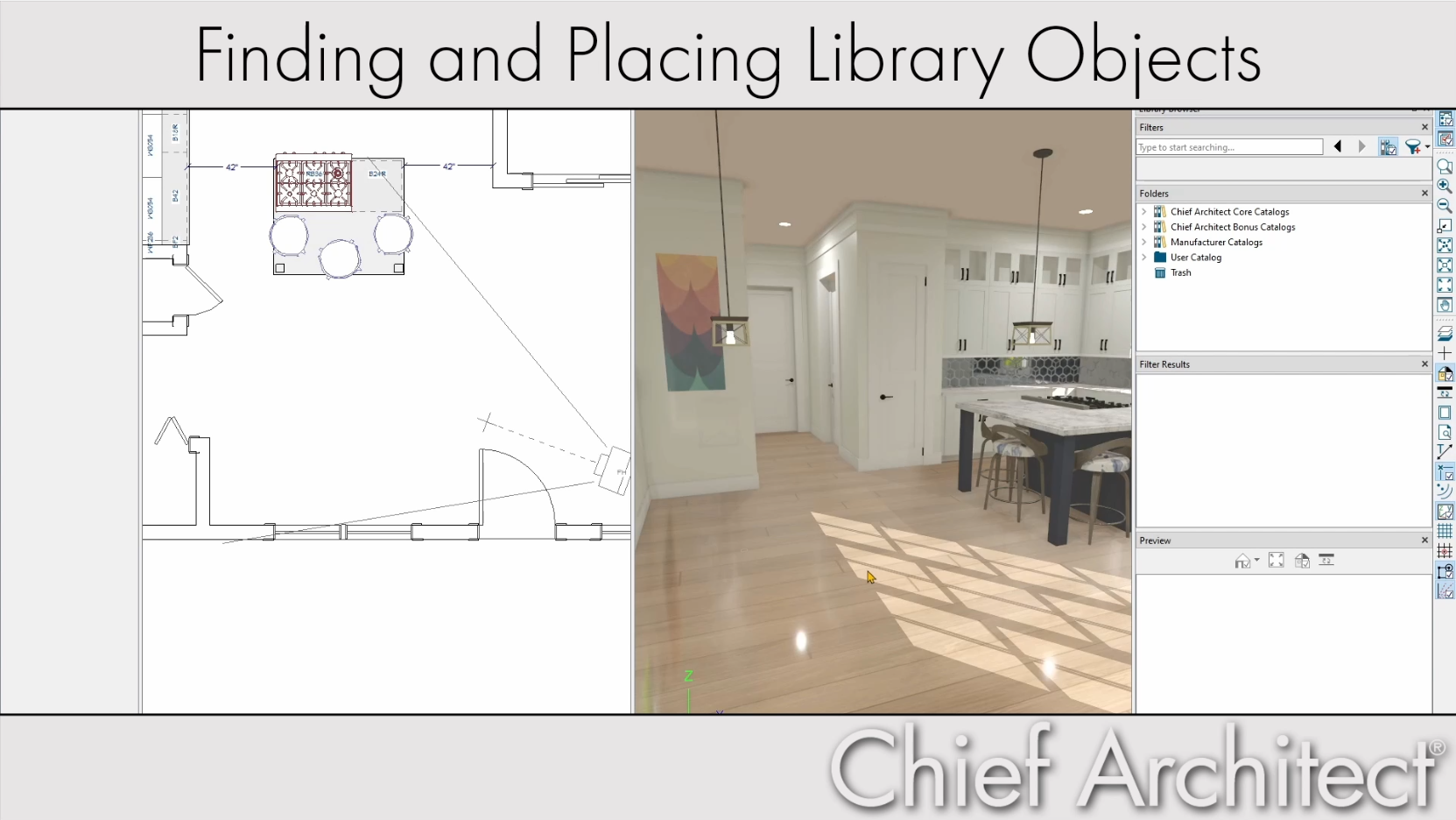 chief architect library files