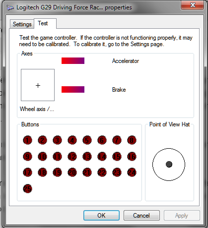 g29 force feedback settings