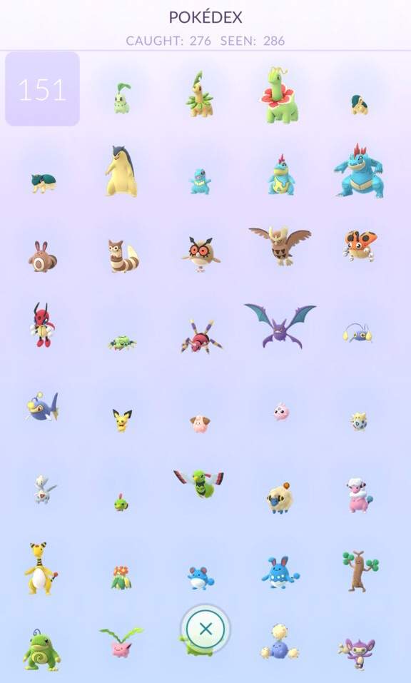 pokemon go dex