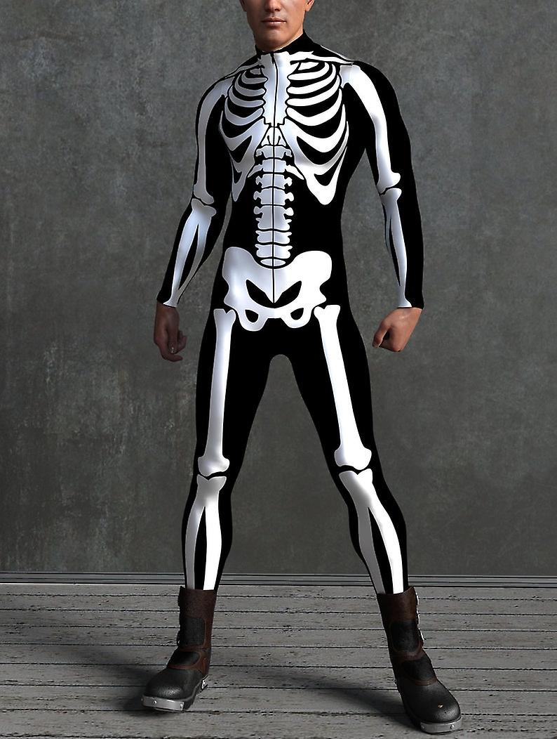 mens skeleton outfit