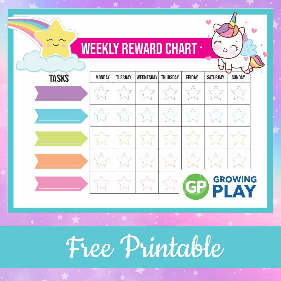 reward chart printable