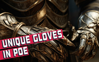 list unique gloves poe