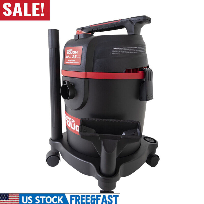 hyper tough wet dry vac 3 gallon