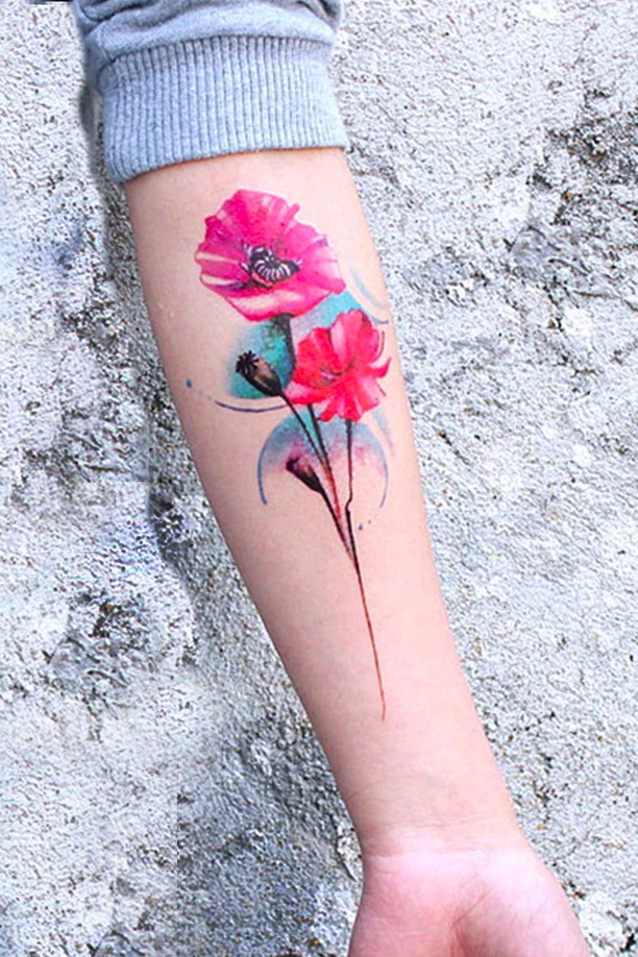 poppy tattoo