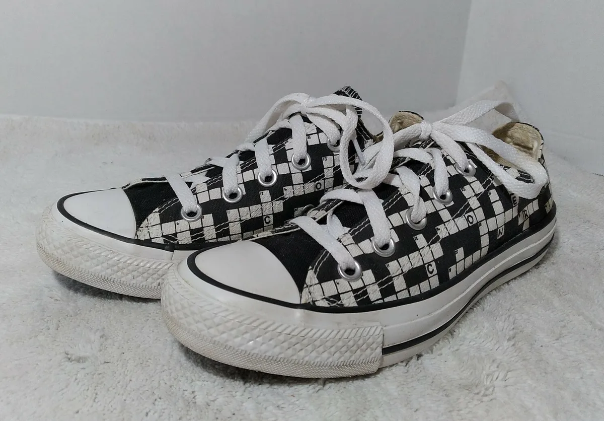 shoe with canvas upper crossword