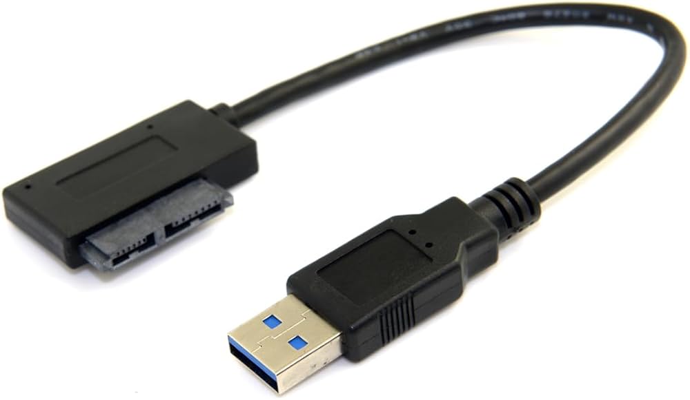 cable slim sata a usb