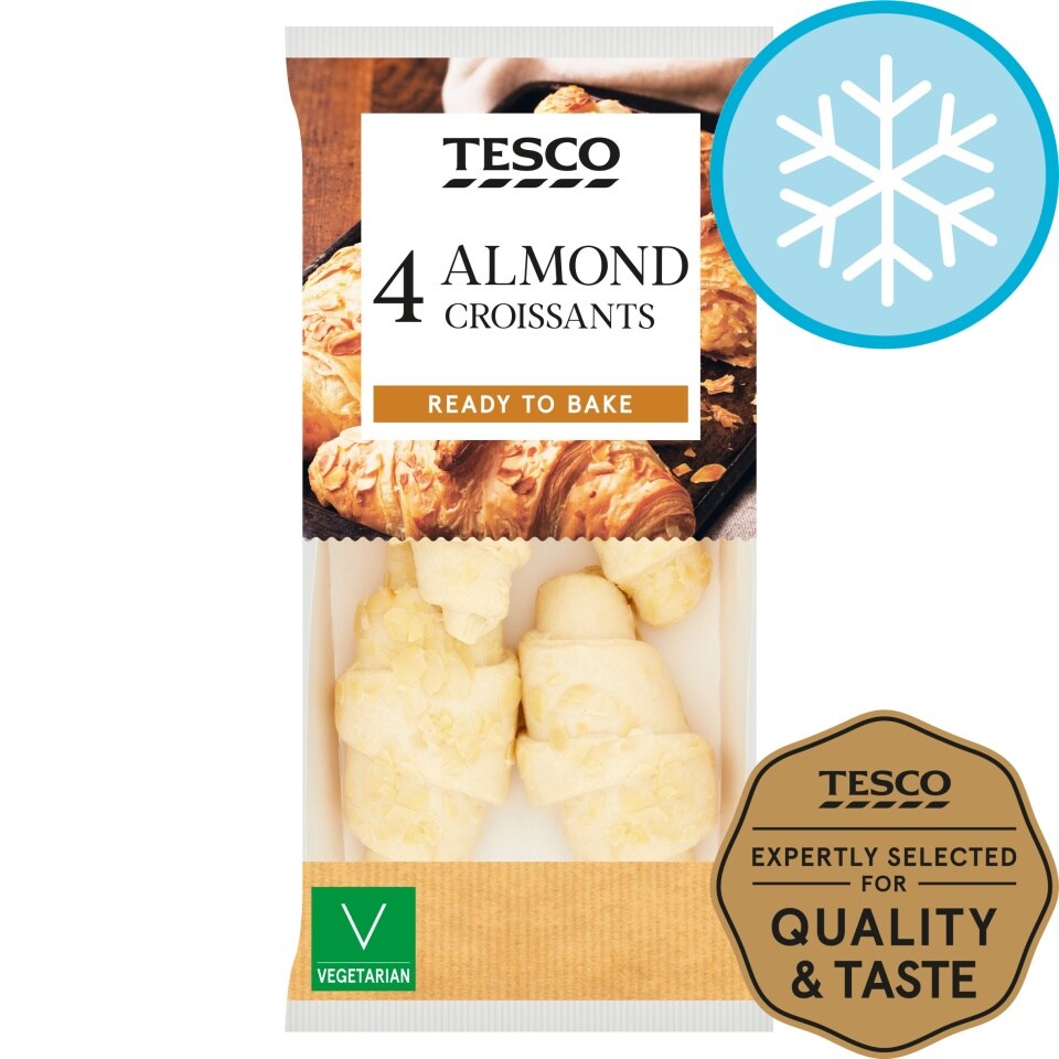 almond croissant tesco