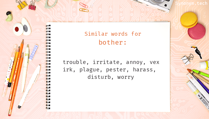 bother thesaurus