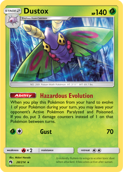 dustox weakness