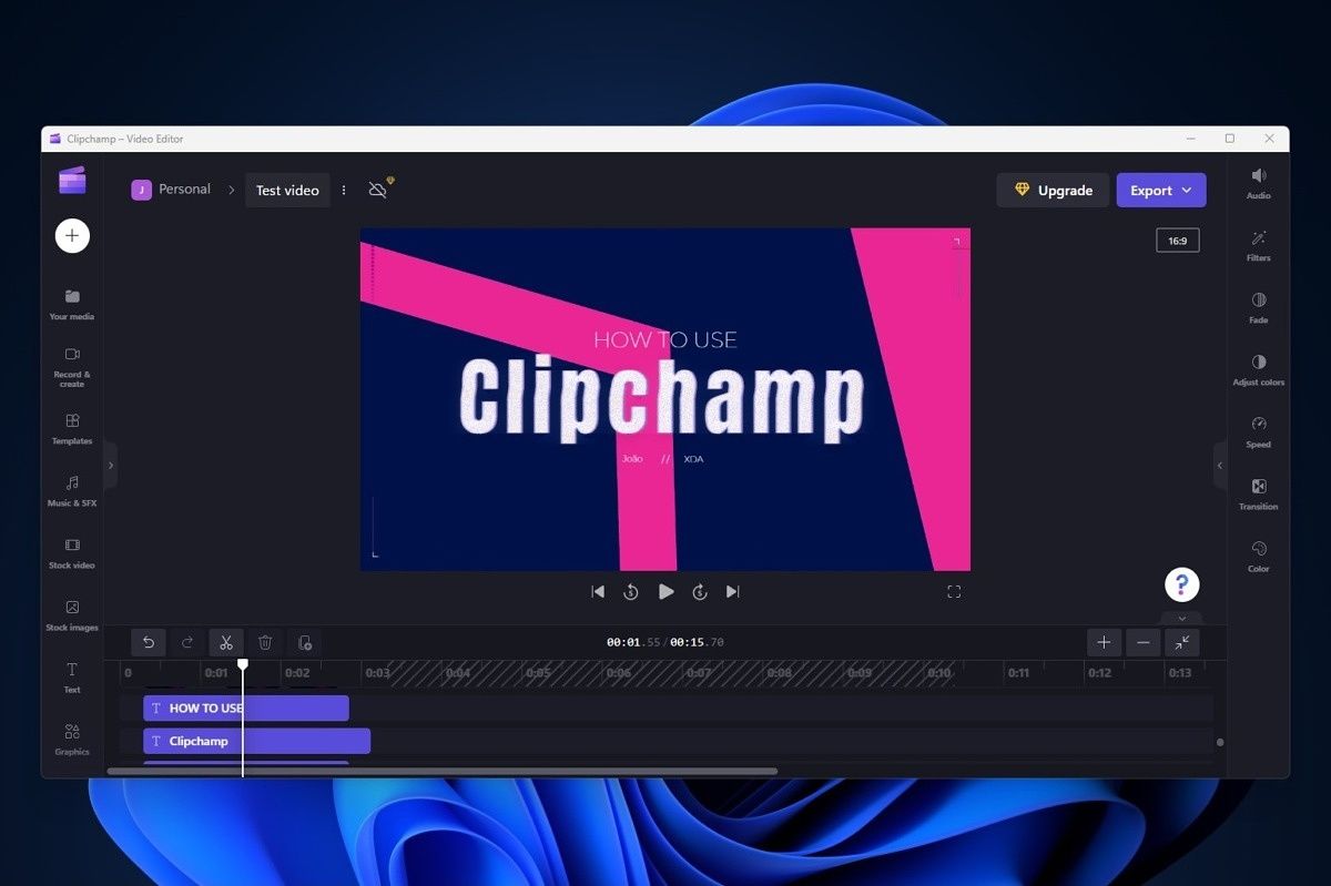 clipchamp vs davinci resolve