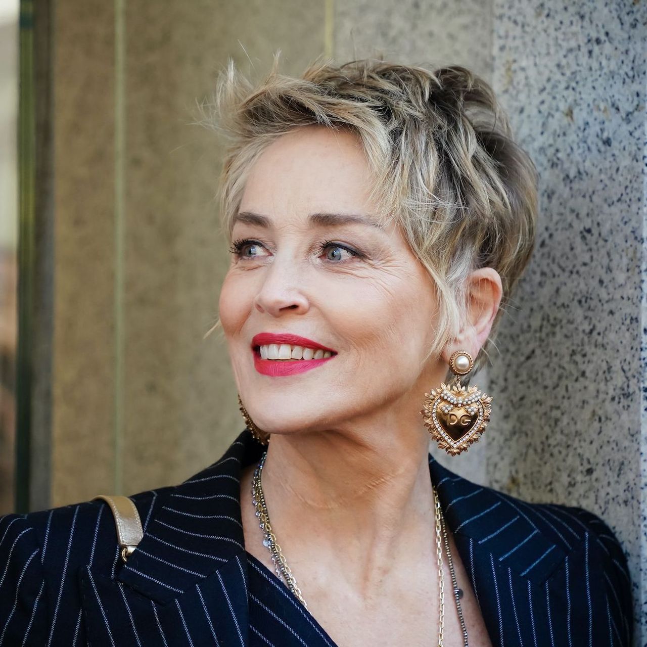 coiffure sharon stone 2022