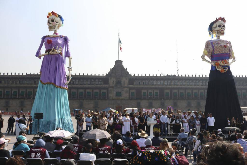 ofrenda del zocalo 2018