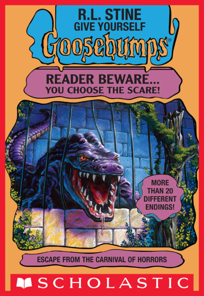 choose your own adventure goosebumps