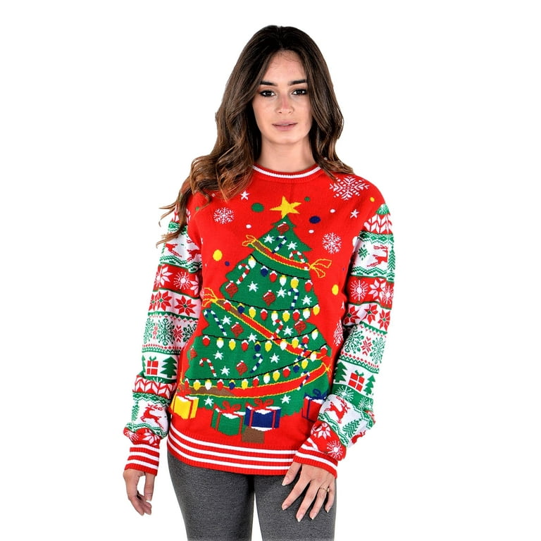 ugly christmas sweater walmart womens