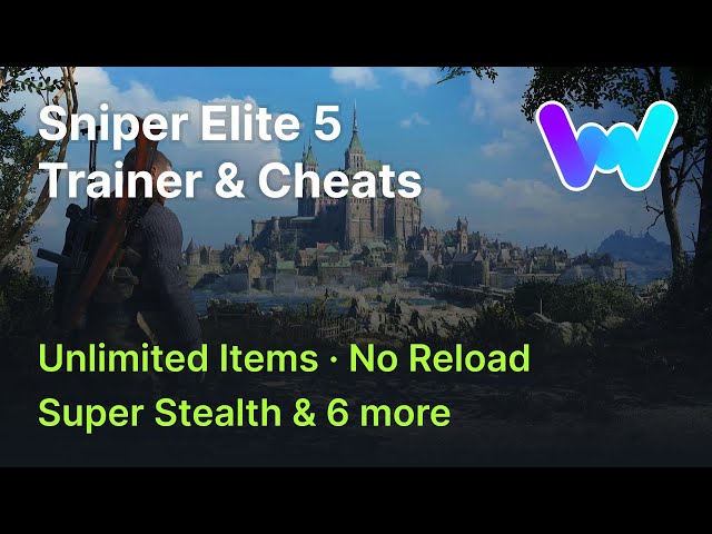 sniper elite 5 trainer