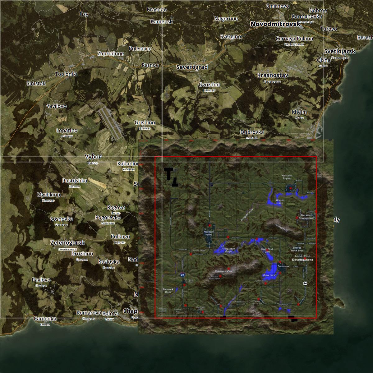 dayz map size