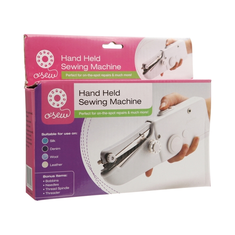 hand held sewing machine