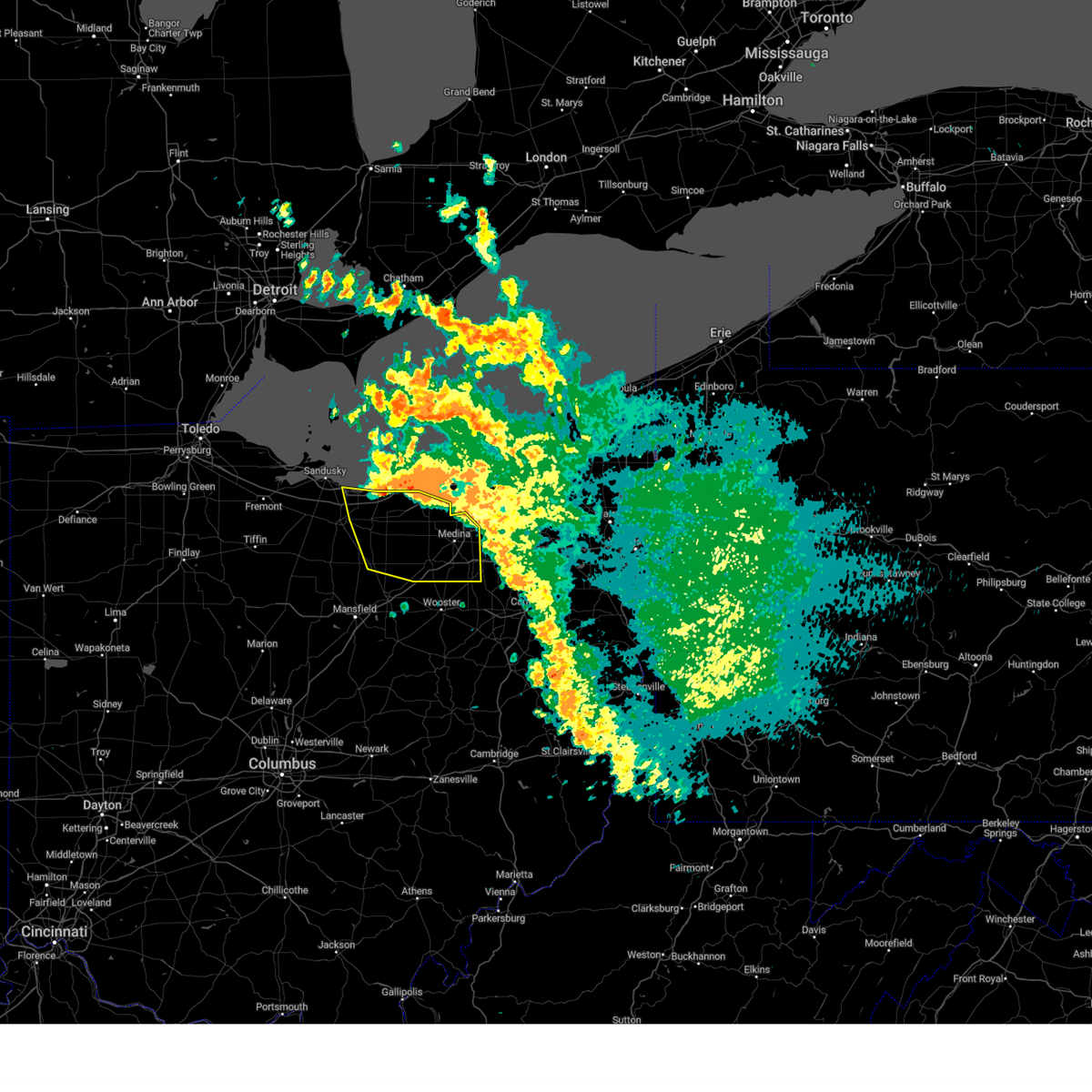 north ridgeville ohio weather radar