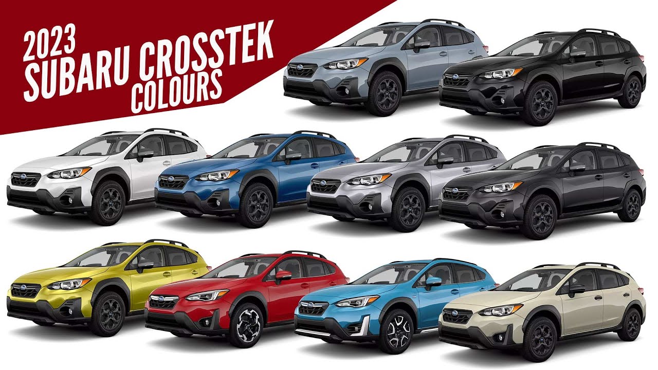 subaru crosstrek 2023 colors