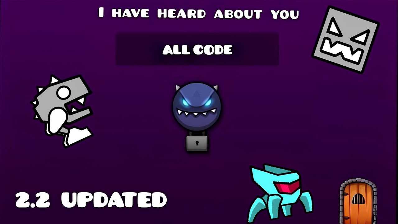 all codes in geometry dash