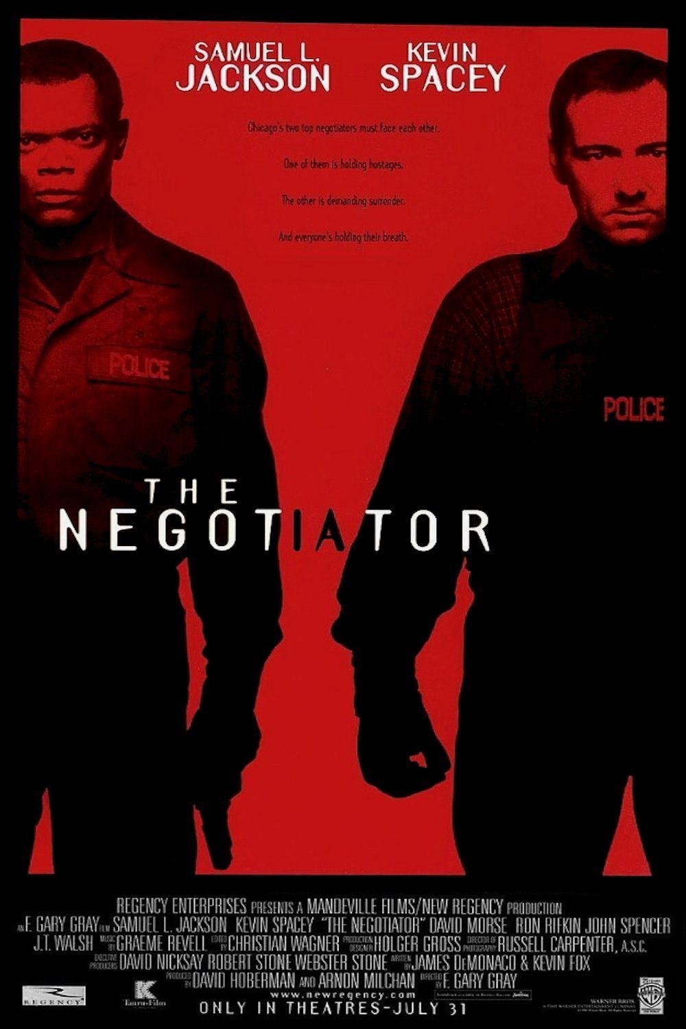 cast of the negotiator