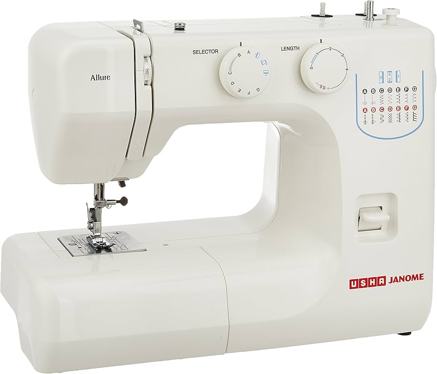 usha janome machine price