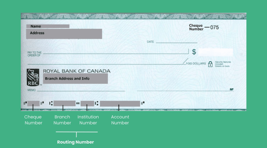 how to find rbc transit number