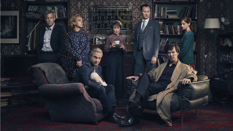 cast sherlock holmes bbc