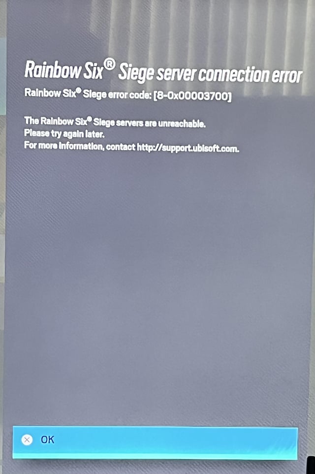 r6s server status