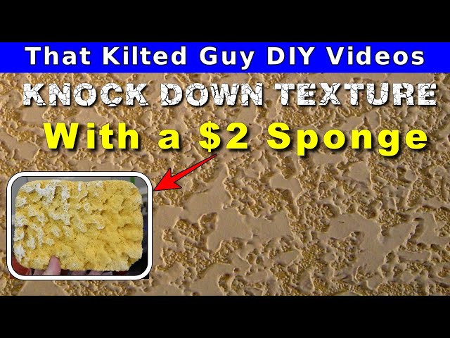 knockdown sponge