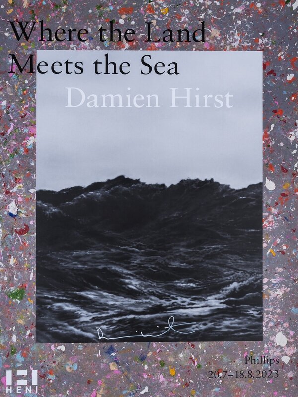 damien hirst where the land meets the sea