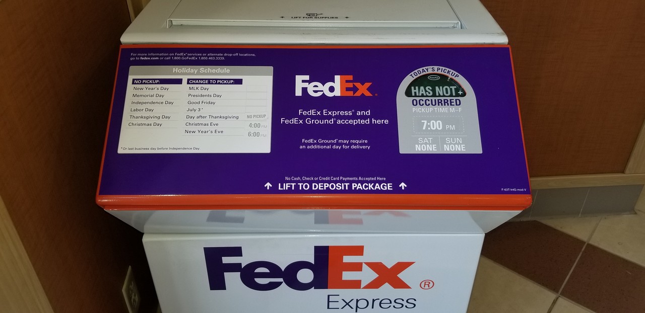 federal express drop box