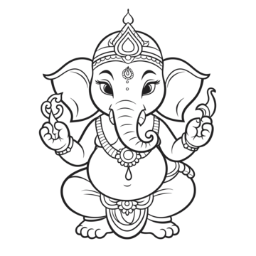 drawing ganpati images