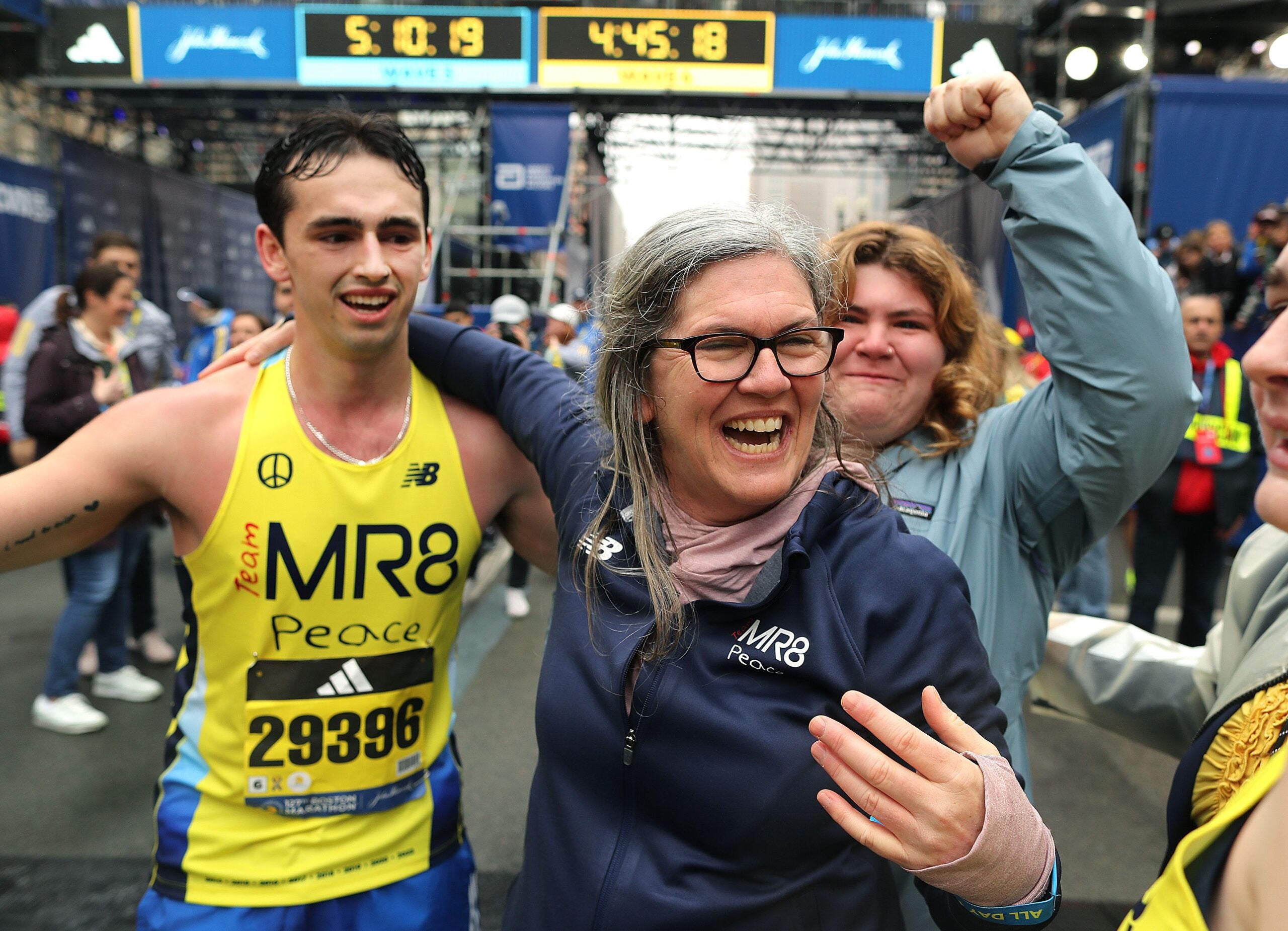 richards family boston marathon