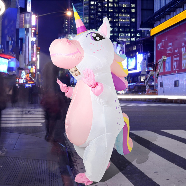 adult inflatable unicorn costume