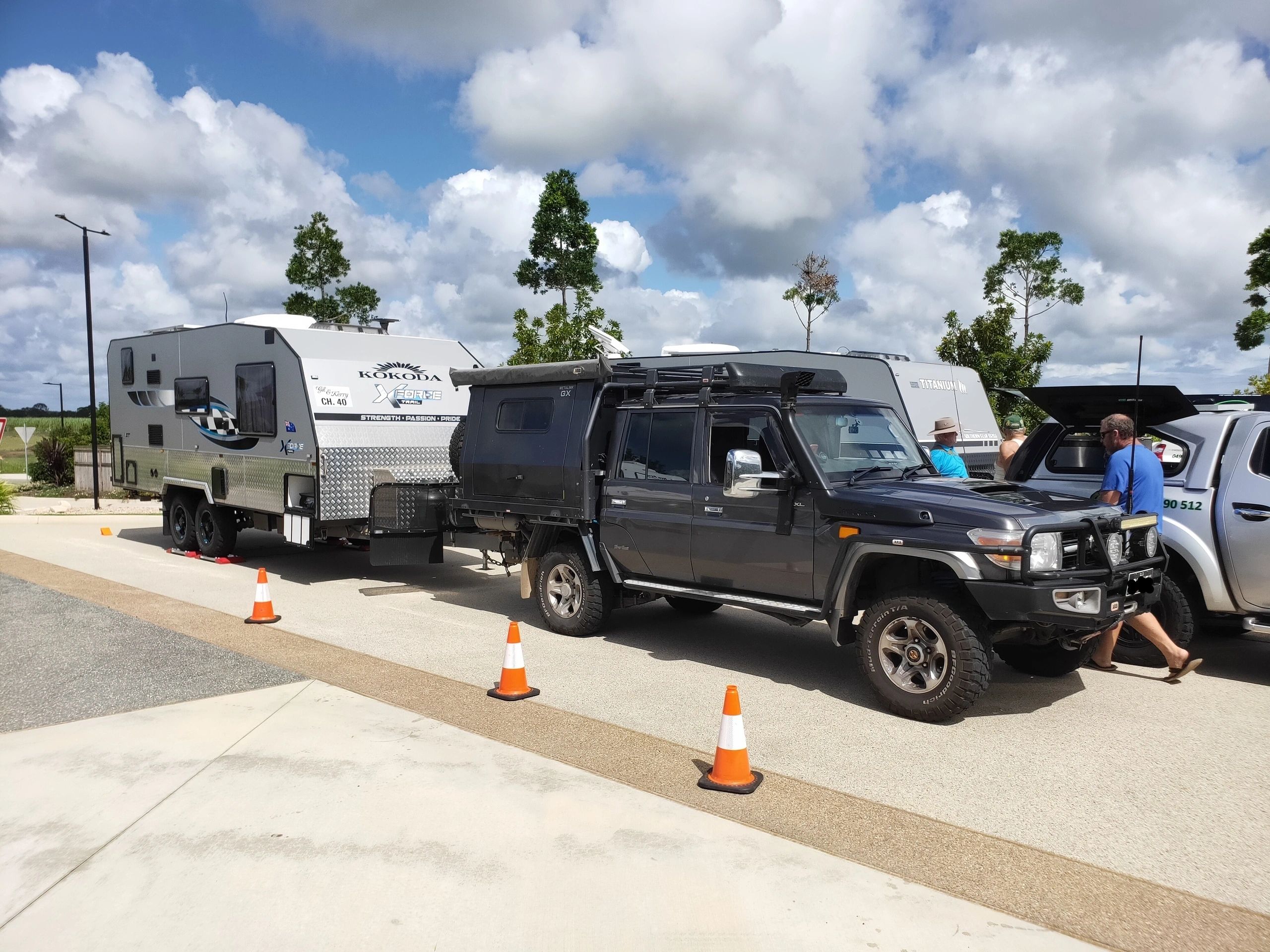 caravan weighing hervey bay