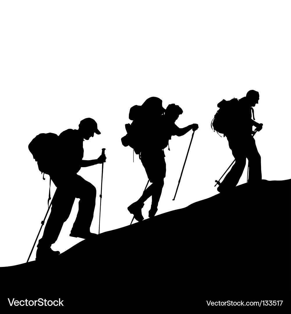 mountaineering vector