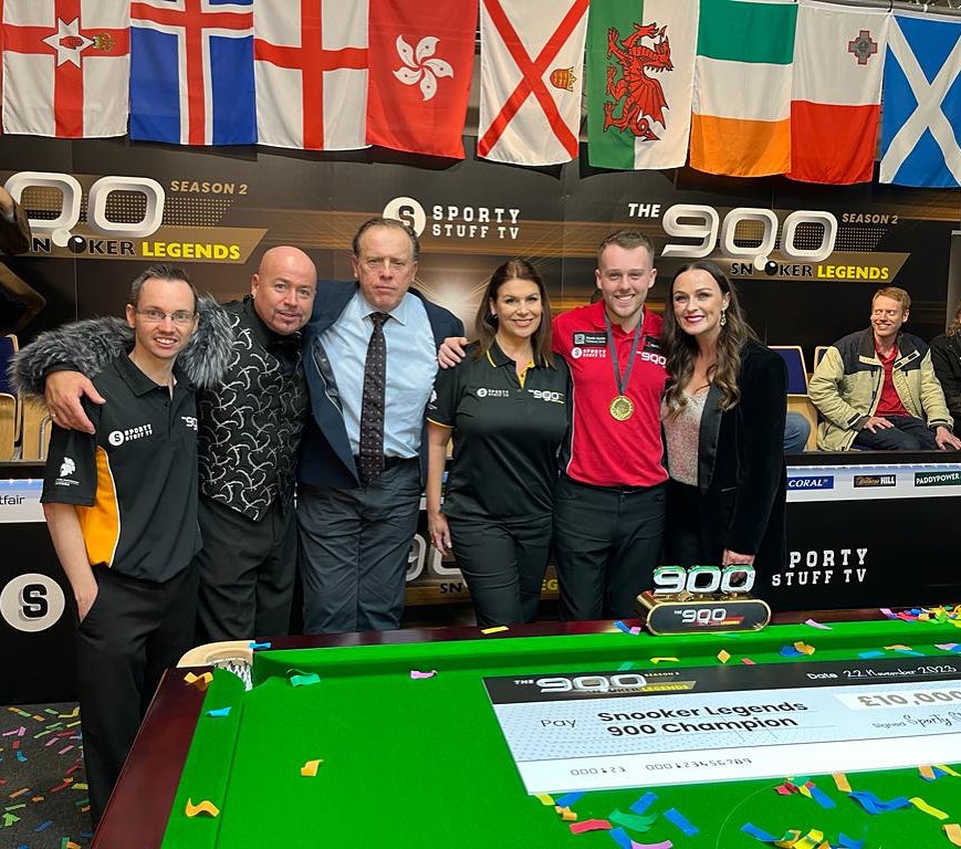 900 snooker legends prize money